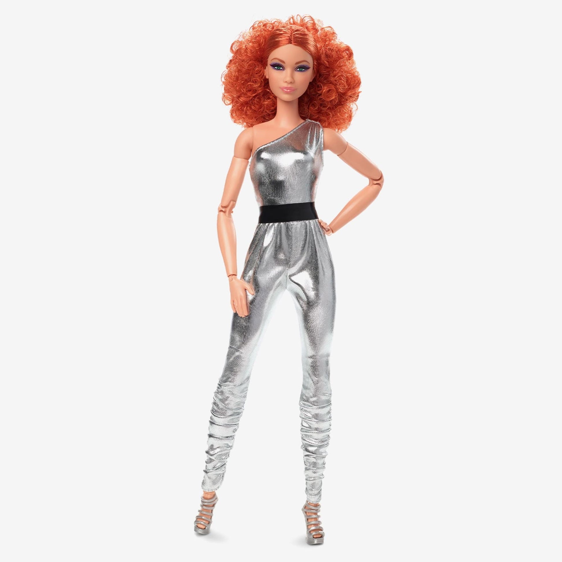 Barbie Signature Barbie Looks Doll (Original, Red) - Búp Bê Sưu Tầm Khớp Linh Hoạt Mattel HBX94 - Hình ảnh chi tiết 2