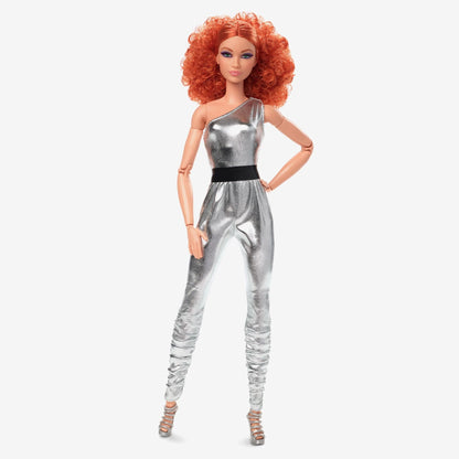 Barbie Signature Barbie Looks Doll (Original, Red) - Búp Bê Sưu Tầm Khớp Linh Hoạt Mattel HBX94 - Hình ảnh chi tiết 2