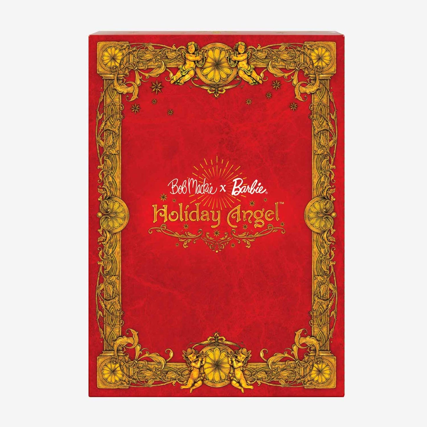 Bob Mackie Barbie Holiday Angel Doll - Búp Bê Barbie Sưu Tầm Cao Cấp Gold Label - Hình ảnh bổ sung 4