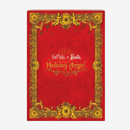 Bob Mackie Barbie Holiday Angel Doll - Búp Bê Barbie Sưu Tầm Cao Cấp Gold Label - Hình ảnh bổ sung 4