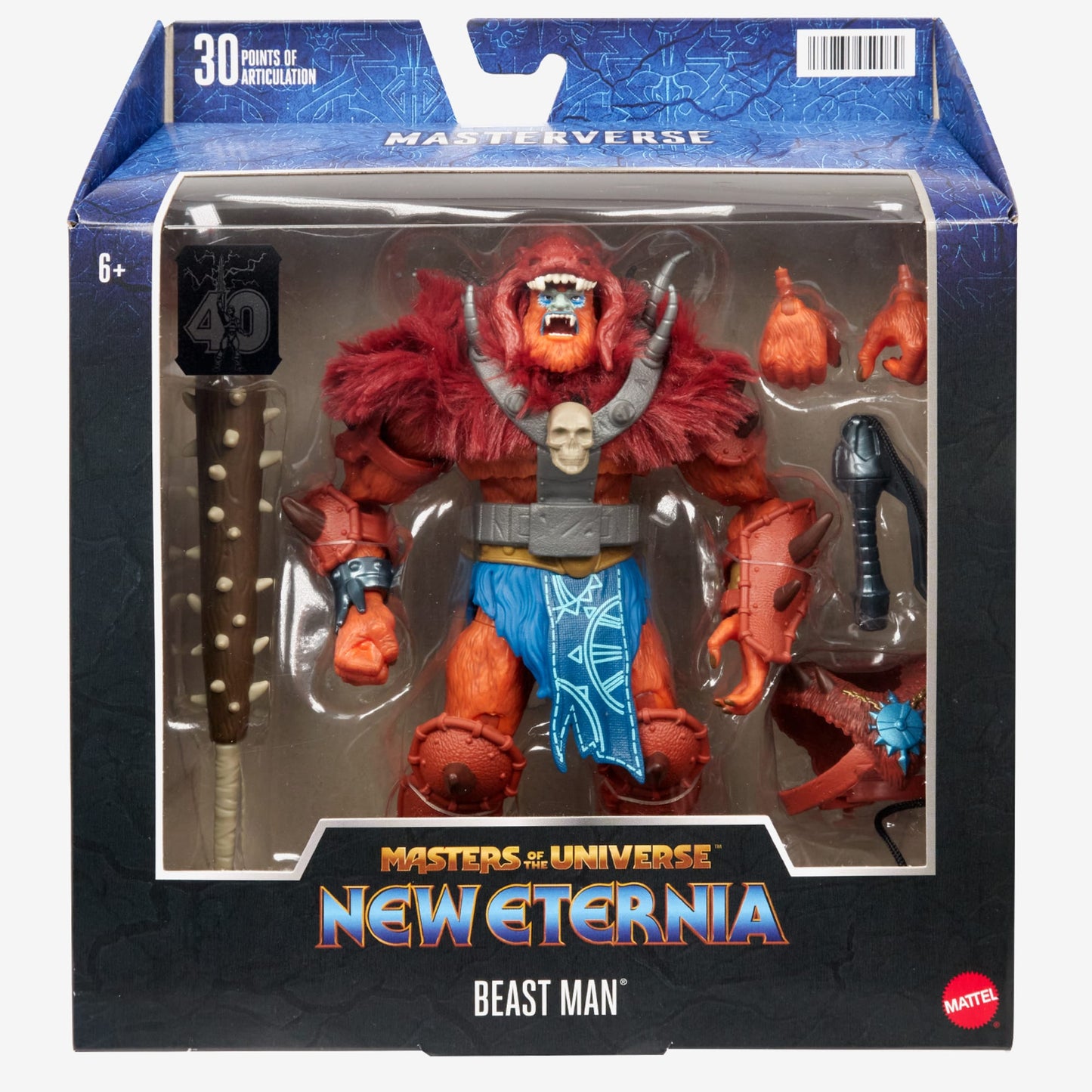 Masters of the Universe Masterverse Deluxe Beast Man Action Figure - Mô Hình Nhân Vật Cao Cấp Mattel - Hình ảnh bổ sung 7