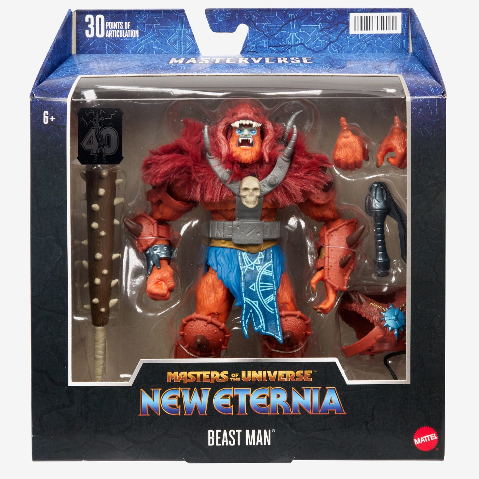 Masters of the Universe Masterverse Deluxe Beast Man Action Figure - Mô Hình Nhân Vật Cao Cấp Mattel - Hình ảnh bổ sung 7