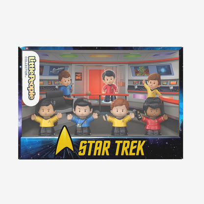 Little People Collector Star Trek Special Edition Set Bộ mô hình nhân vật Star Trek Mattel - Hình ảnh bổ sung 8