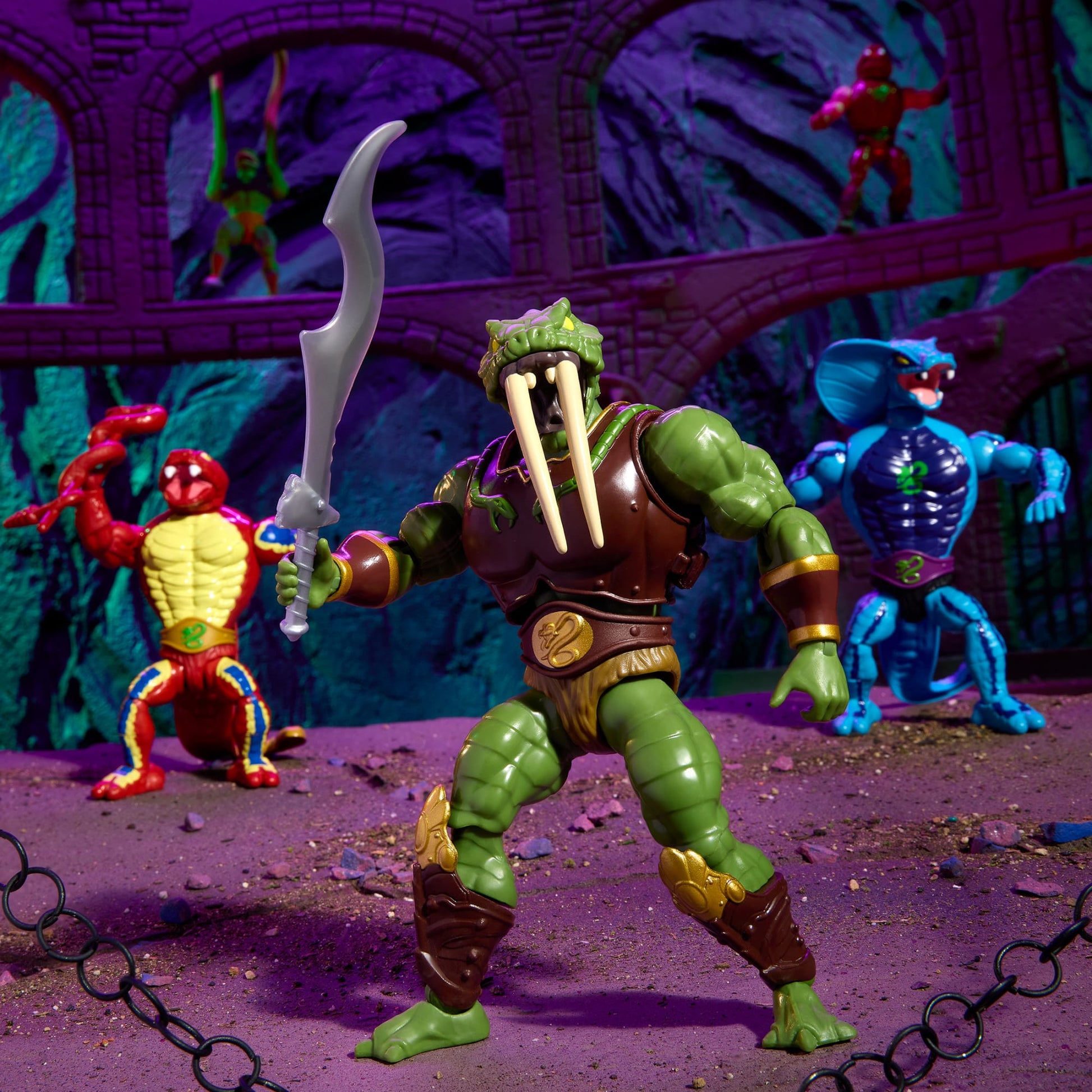 Masters of the Universe Origins Fang-Or Action Figure - Mô hình nhân vật sưu tầm Mattel - Hình ảnh sản phẩm