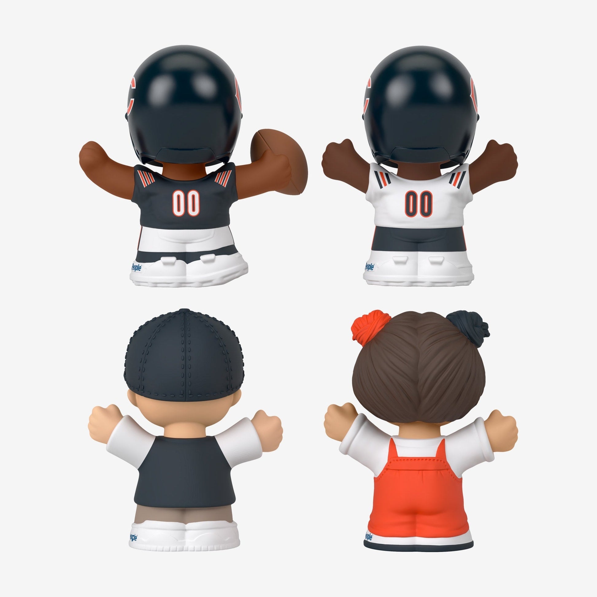 Little People Collector x NFL Chicago Bears Set - Bộ Figure Sưu Tầm Bóng Bầu Dục - Mattel - Hình ảnh bổ sung 8
