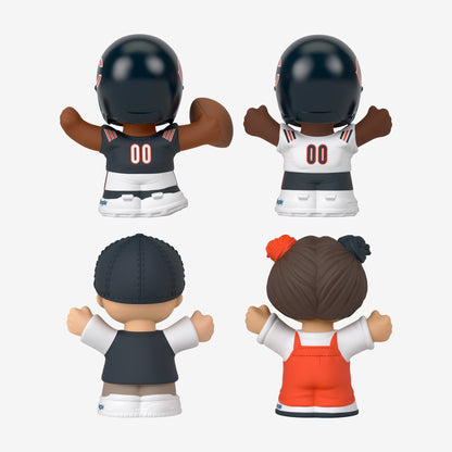Little People Collector x NFL Chicago Bears Set - Bộ Figure Sưu Tầm Bóng Bầu Dục - Mattel - Hình ảnh bổ sung 8