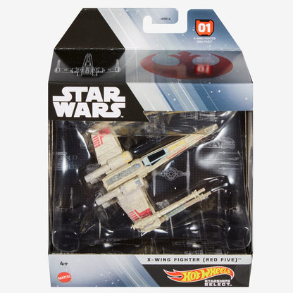 Hot Wheels Star Wars Starships Select X-wing Fighter (Red Five) Mô Hình Phi Thuyền Chiến Đấu Hot Wheels - Hình ảnh sản phẩm