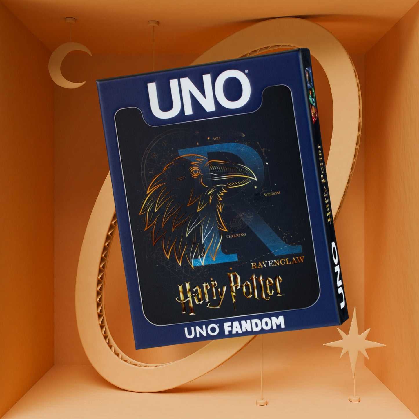 UNO Fandom Harry Potter Ravenclaw Game Deck - Trò chơi thẻ bài Ravenclaw - Mattel - Hình ảnh sản phẩm