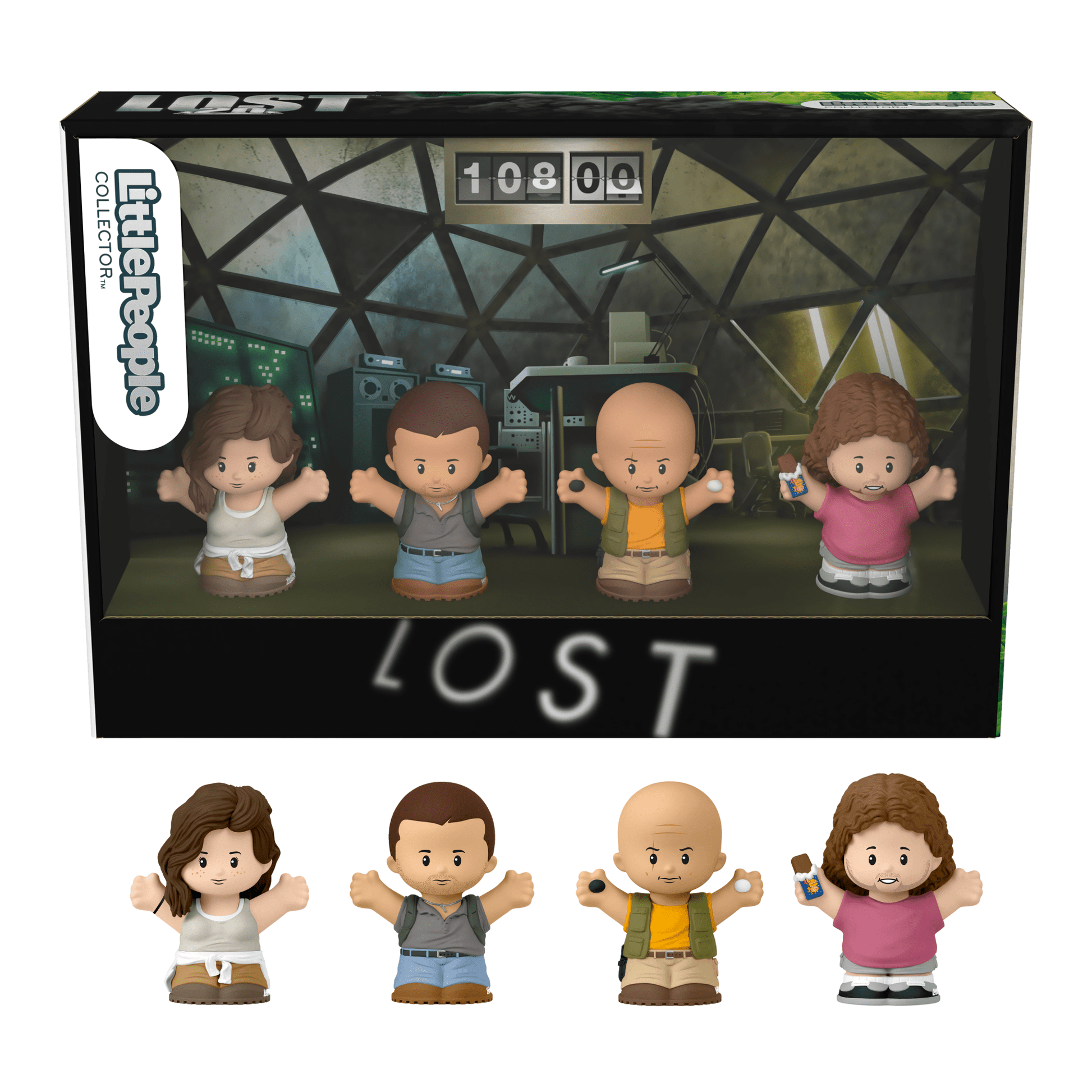 Little People Collector LOST TV Show Special Edition Set - Bộ Mô Hình Nhân Vật Phim Mất Tích - Fisher-Price Mattel - Hình ảnh sản phẩm