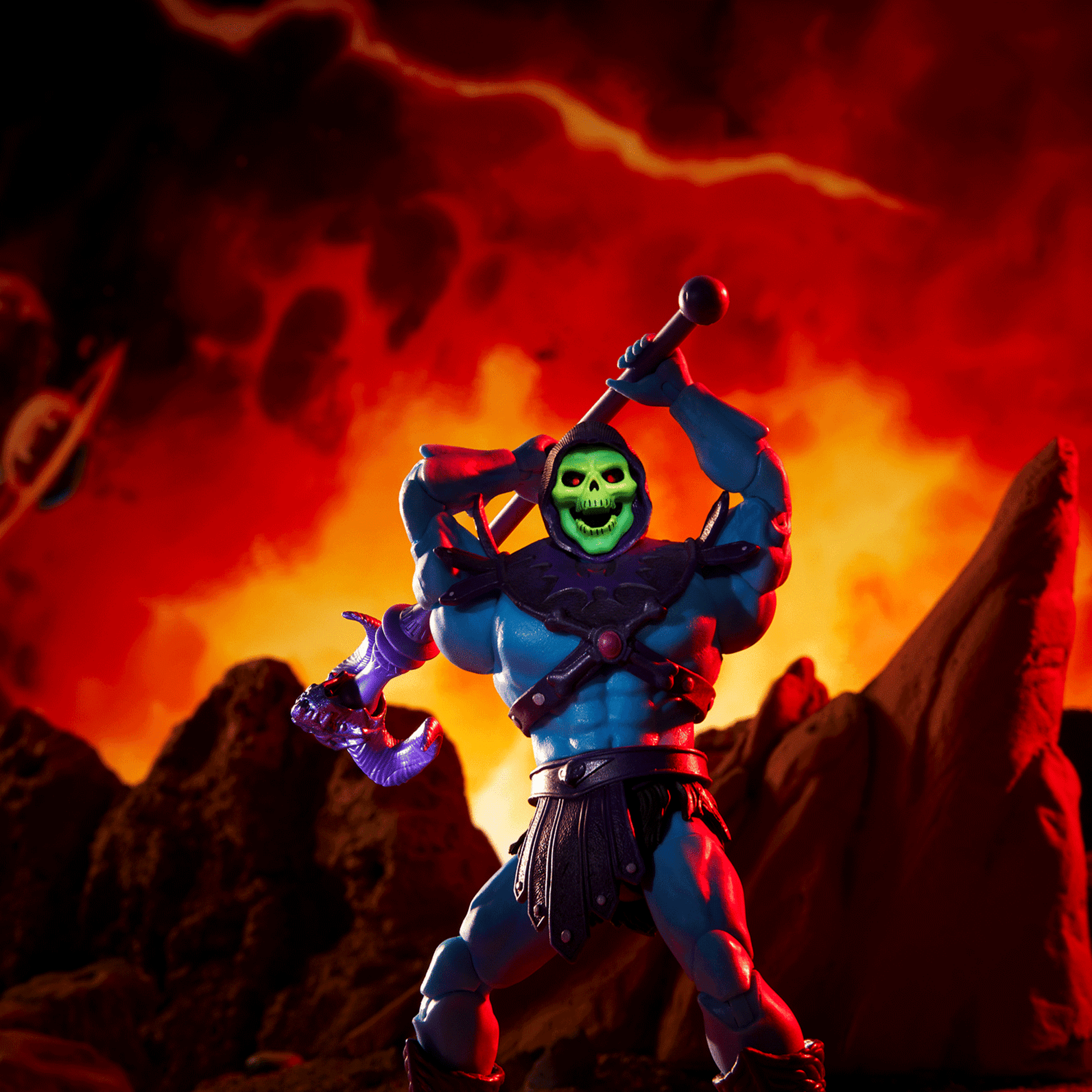 Masters of the Universe Masterverse He-Man vs Skeletor 40th Anniversary - Bộ Mô Hình Kỷ Niệm 40 Năm Chính Hãng Mattel Mattel 