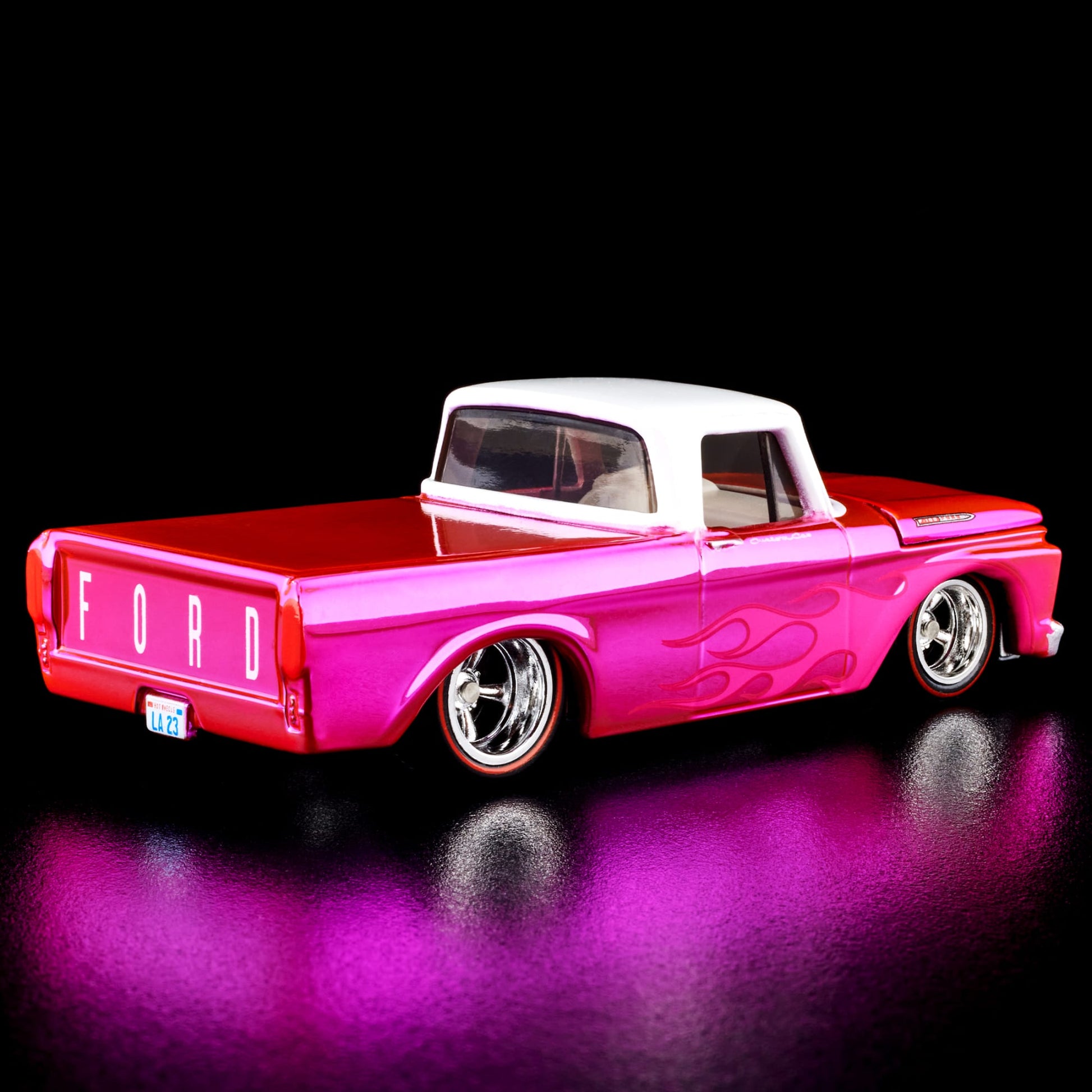 RLC Exclusive Pink Edition 1962 Ford F100 Xe Mô Hình Hot Wheels Red Line Club - Hình ảnh bổ sung 5
