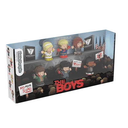 Little People Collector The Boys Special Edition Set - Bộ 6 Mô Hình Nhân Vật Cao Cấp - Mattel Creations