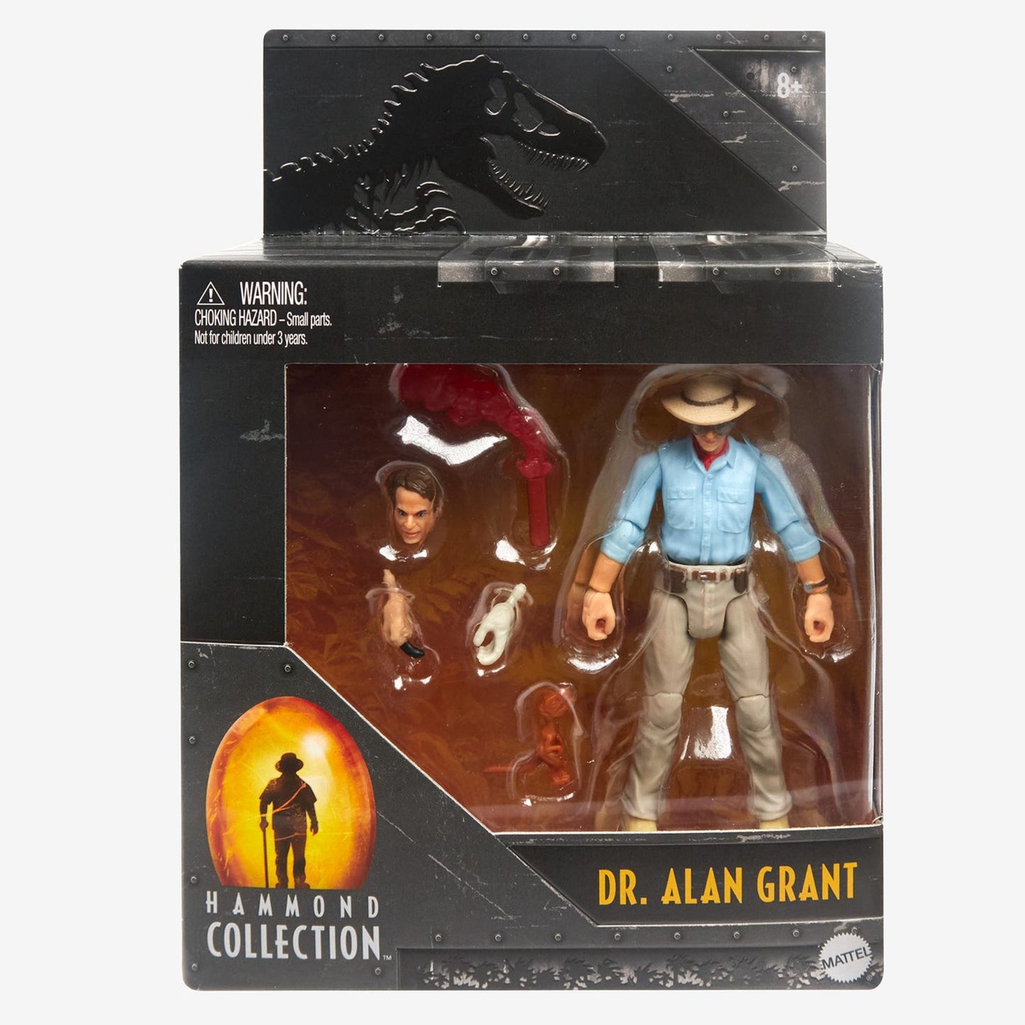 Jurassic World Hammond Collection Dr. Alan Grant Figure - Mô hình hành động cao cấp 3.75 inch - Mattel HFG57 - Hình ảnh bổ sung 5
