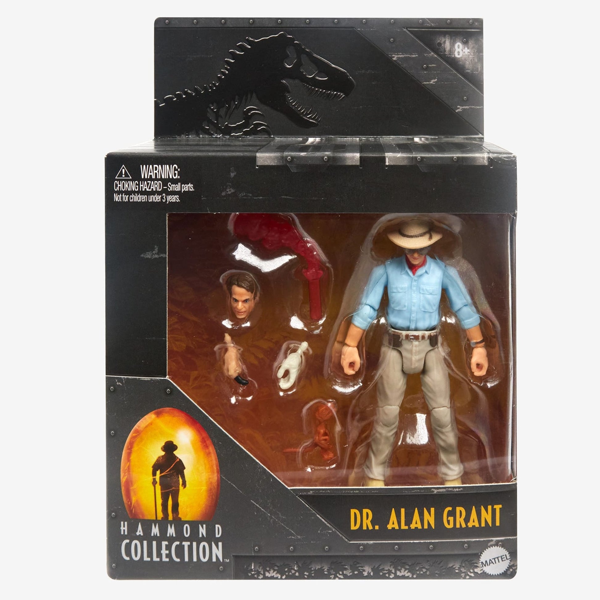 Jurassic World Hammond Collection Dr. Alan Grant Figure - Mô hình hành động cao cấp 3.75 inch - Mattel HFG57 - Hình ảnh bổ sung 5