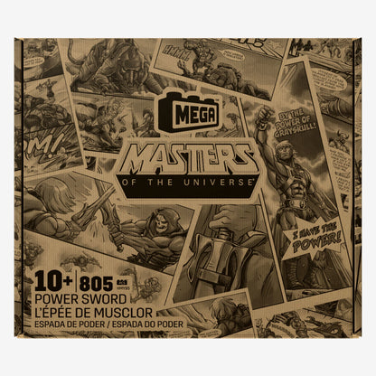MEGA Masters of the Universe Power Sword - Bộ Lắp Ráp Thanh Kiếm He-Man Cao Cấp - MEGA