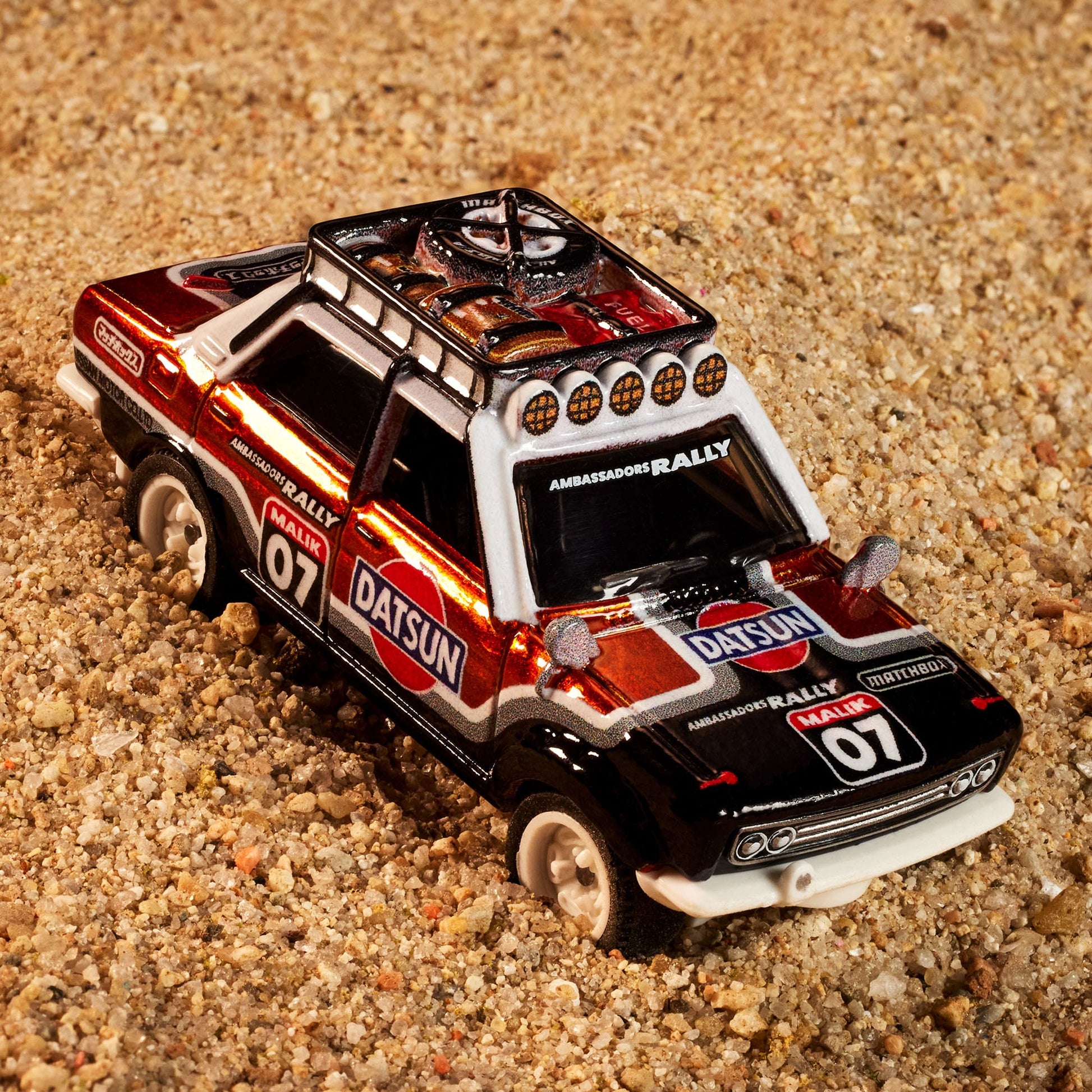 Matchbox 1970 Datsun 510 Rally - Mô Hình Xe Đua Cao Cấp - Matchbox Matchbox - ảnh 2 - Mô hình xe Die-cast