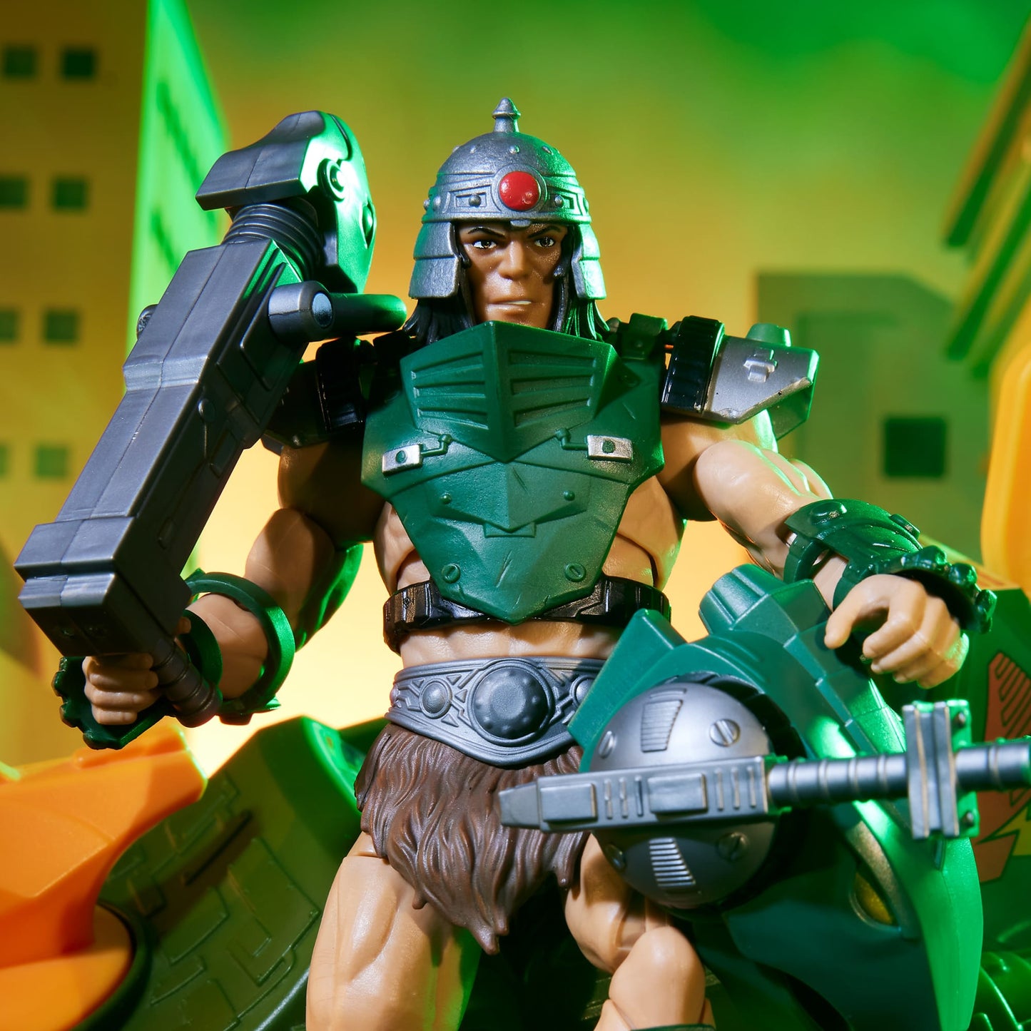 Masters of the Universe Masterverse Vykron Figure - Mô Hình Hành Động Cao Cấp Mattel HLB63 Mattel - ảnh 4 - Action Figure