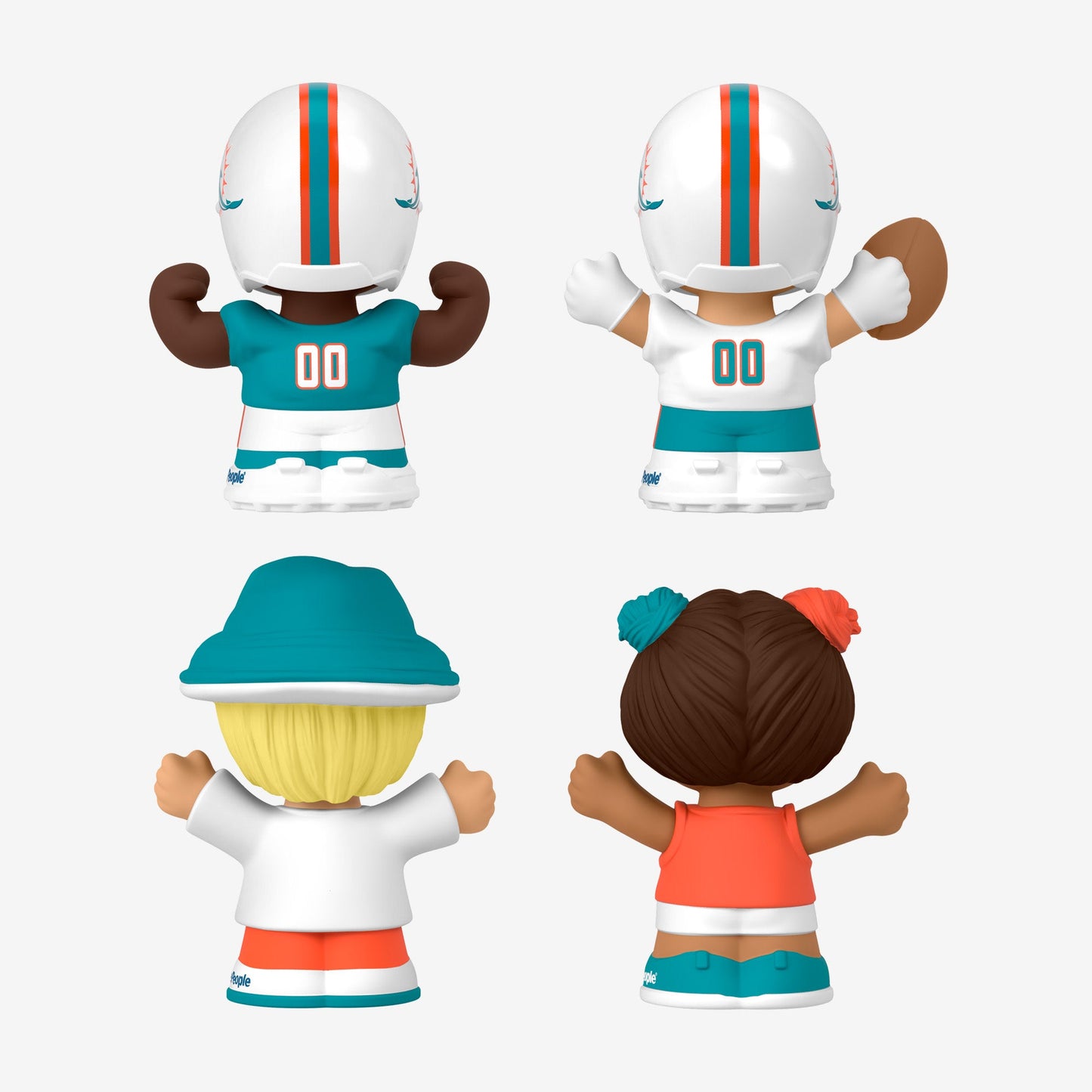 Little People Collector x NFL Miami Dolphins Set - Bộ Mô Hình Nhân Vật Sưu Tầm - Mattel - Hình ảnh bổ sung 7