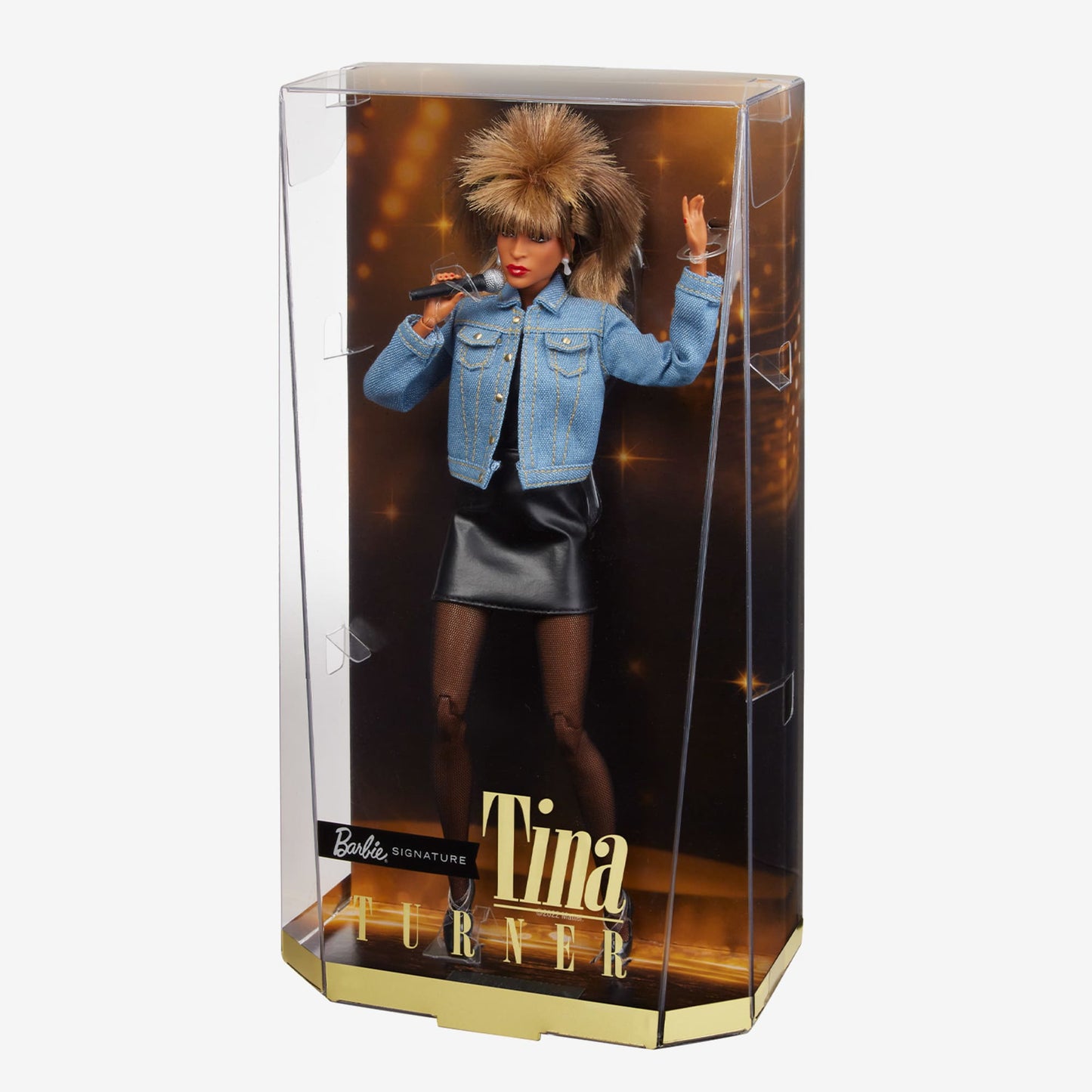 Barbie Signature Music Series Tina Turner Doll - Búp bê Sưu tầm Huyền thoại Rock 'n Roll - Mattel HCB98