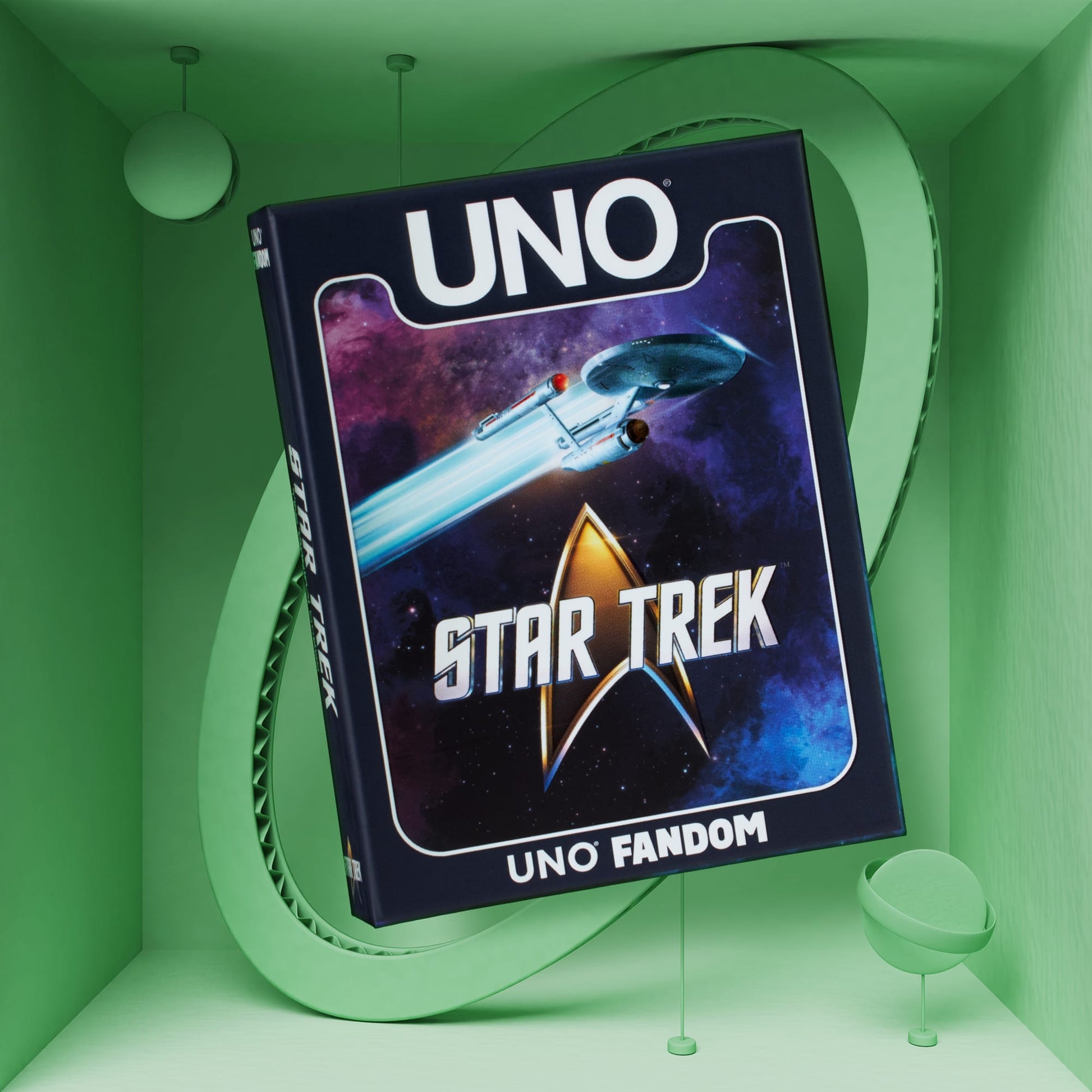 UNO Fandom Star Trek: The Original Series Game Deck - Board Game Thẻ Bài Sưu Tầm Mattel JBD86 - Hình ảnh sản phẩm