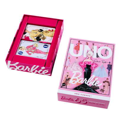 UNO Canvas Barbie Fashion Model Collection Deck - Bộ bài UNO sưu tầm phiên bản Barbie - Mattel Creations Mattel - ảnh 4 - Boa