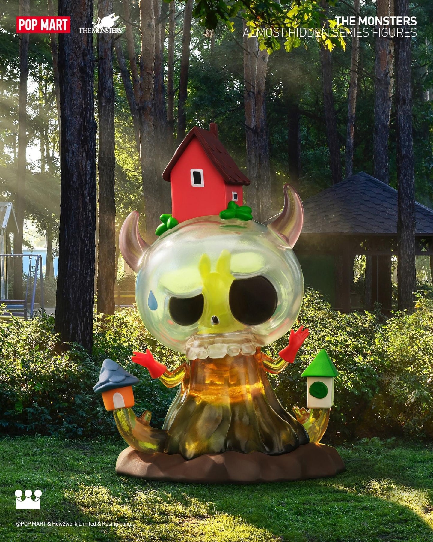 THE MONSTERS Almost Hidden Series Figures - Mô Hình Hộp Mù Labubu Pop Mart Pop Mart - ảnh 1 - Art toys