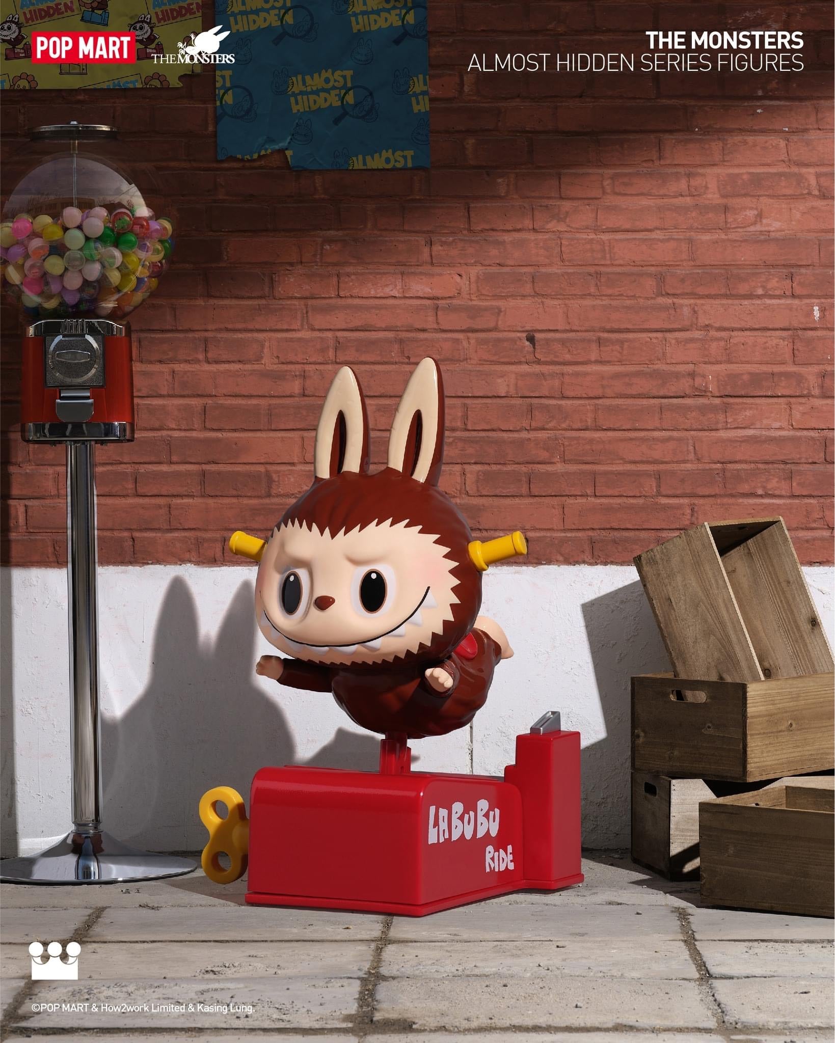 THE MONSTERS Almost Hidden Series Figures - Mô Hình Hộp Mù Labubu Pop Mart Pop Mart - ảnh 4 - Art toys