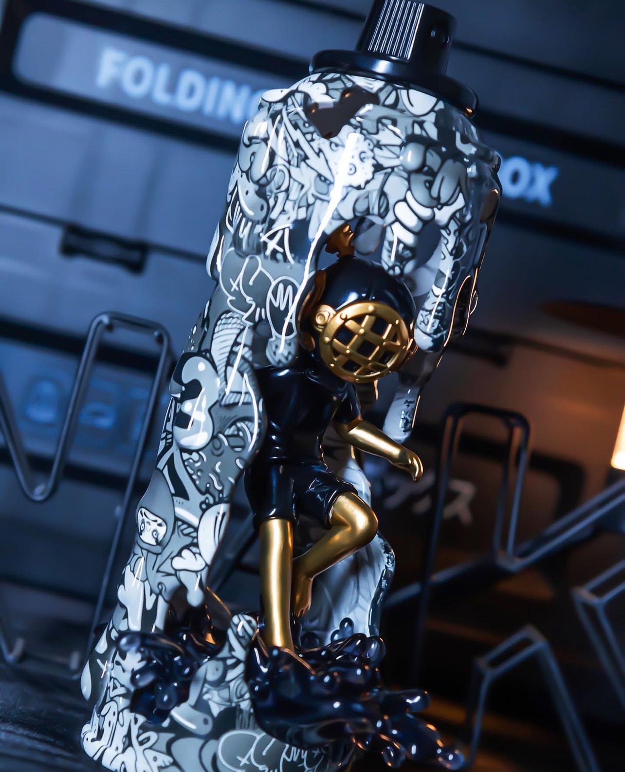 Shape-Spray Can-Exploration | Mô Hình Figure Art Toy Cao Cấp | Sank Toys