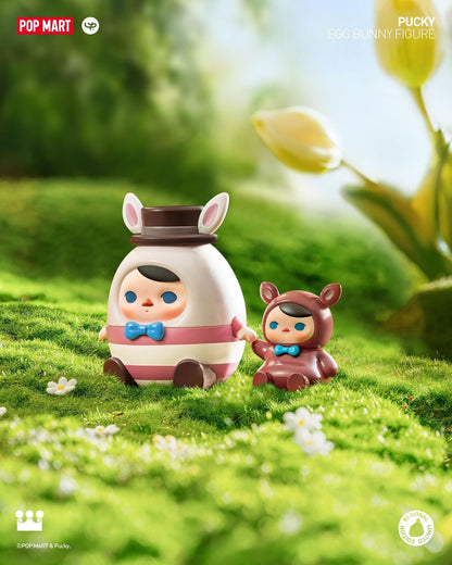 PUCKY Egg Bunny Figure - Mô Hình Art Toy Thỏ Trứng Pop Mart
