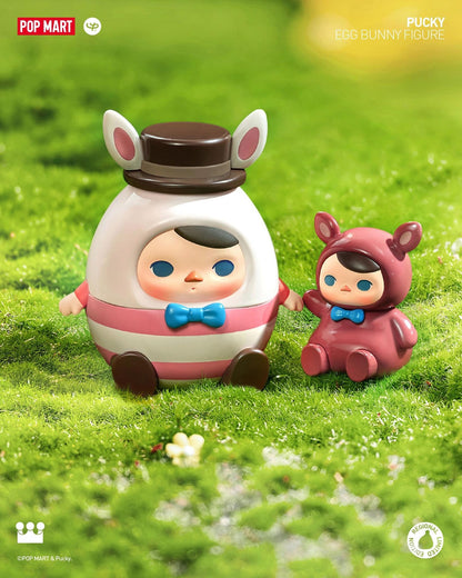 PUCKY Egg Bunny Figure - Mô Hình Art Toy Thỏ Trứng Pop Mart