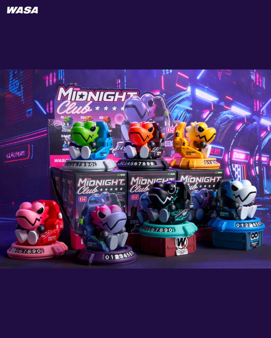 WasaBaby 2.0 Midnight Club - Blindbox Mô Hình Đồ Chơi Nghệ Thuật - Wasa Toys