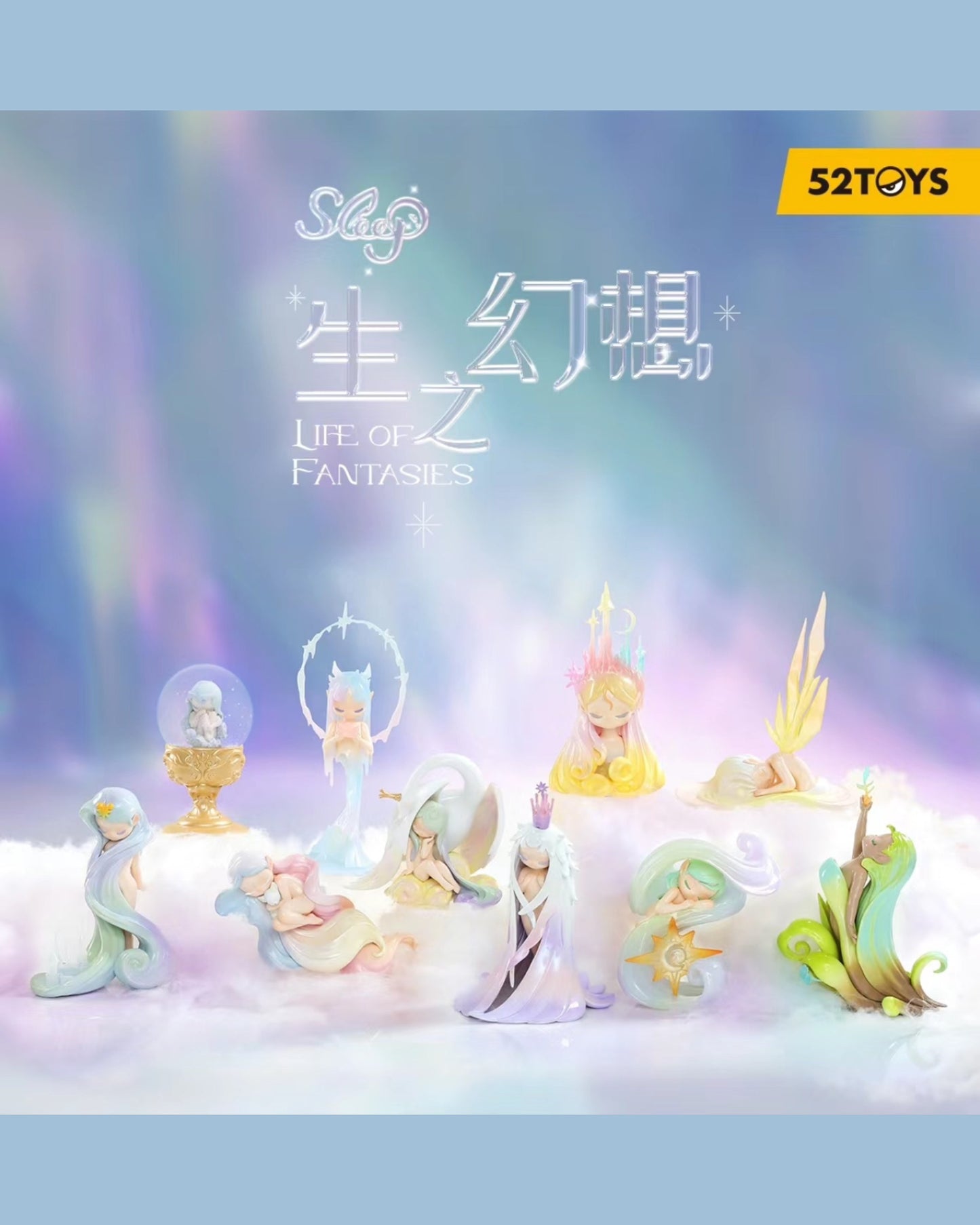 SLEEP Fairy Life of Fantasies - Mô hình Blindbox Art Toy 52TOYS