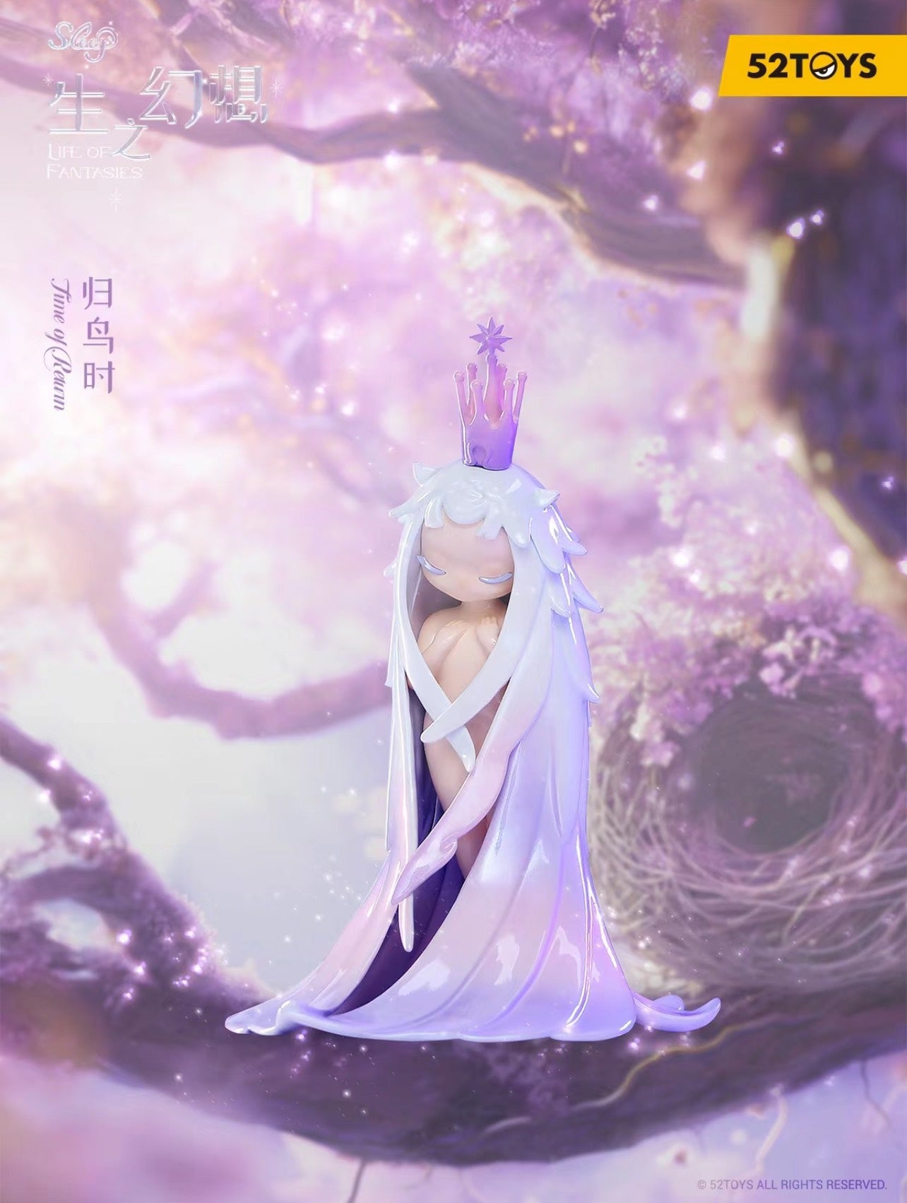 SLEEP Fairy Life of Fantasies - Mô hình Blindbox Art Toy 52TOYS