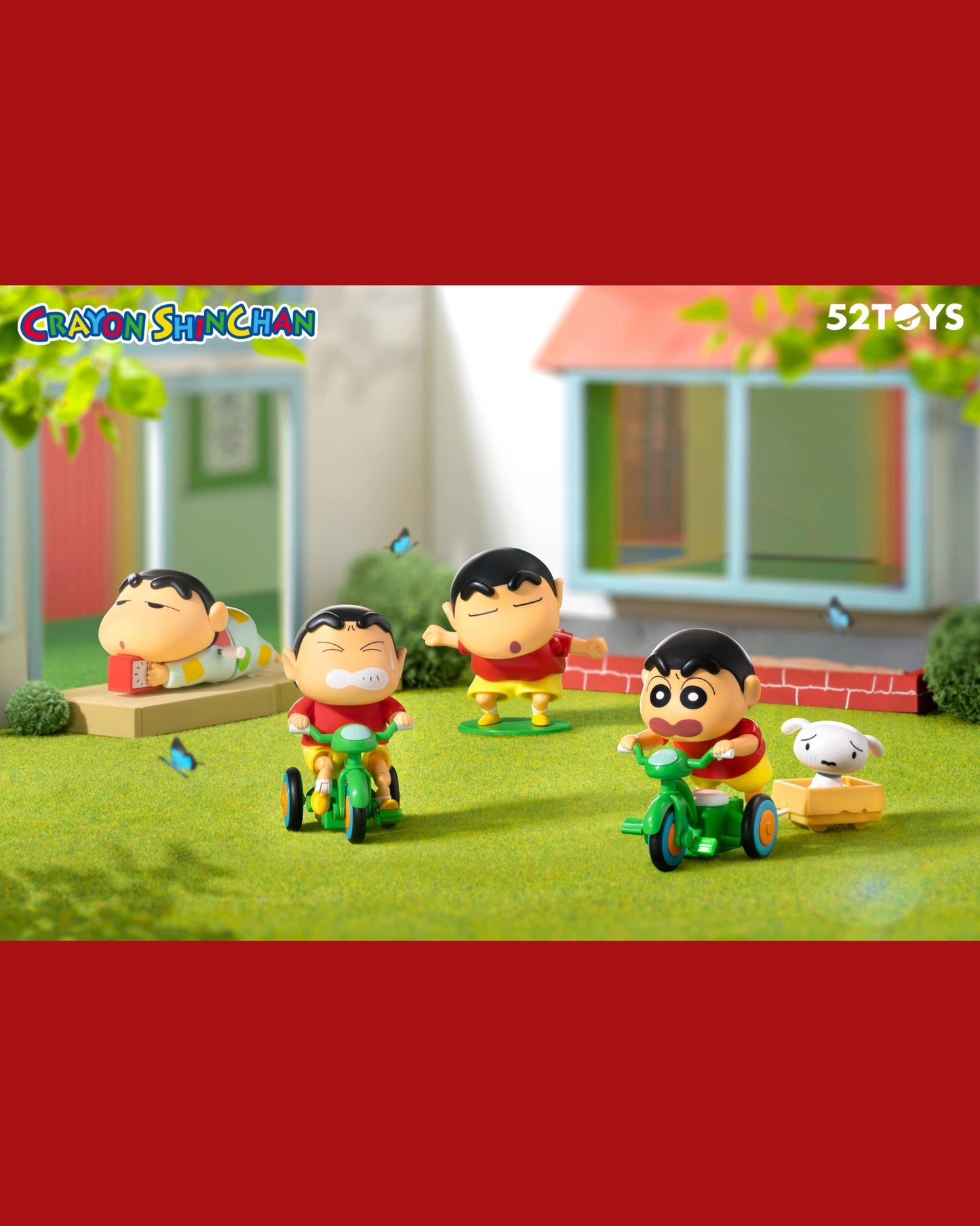 Crayon Shinchan Movable Blind Box - Mô hình Shin cậu bé bút chì có khớp cử động - 52TOYS - Hình ảnh sản phẩm