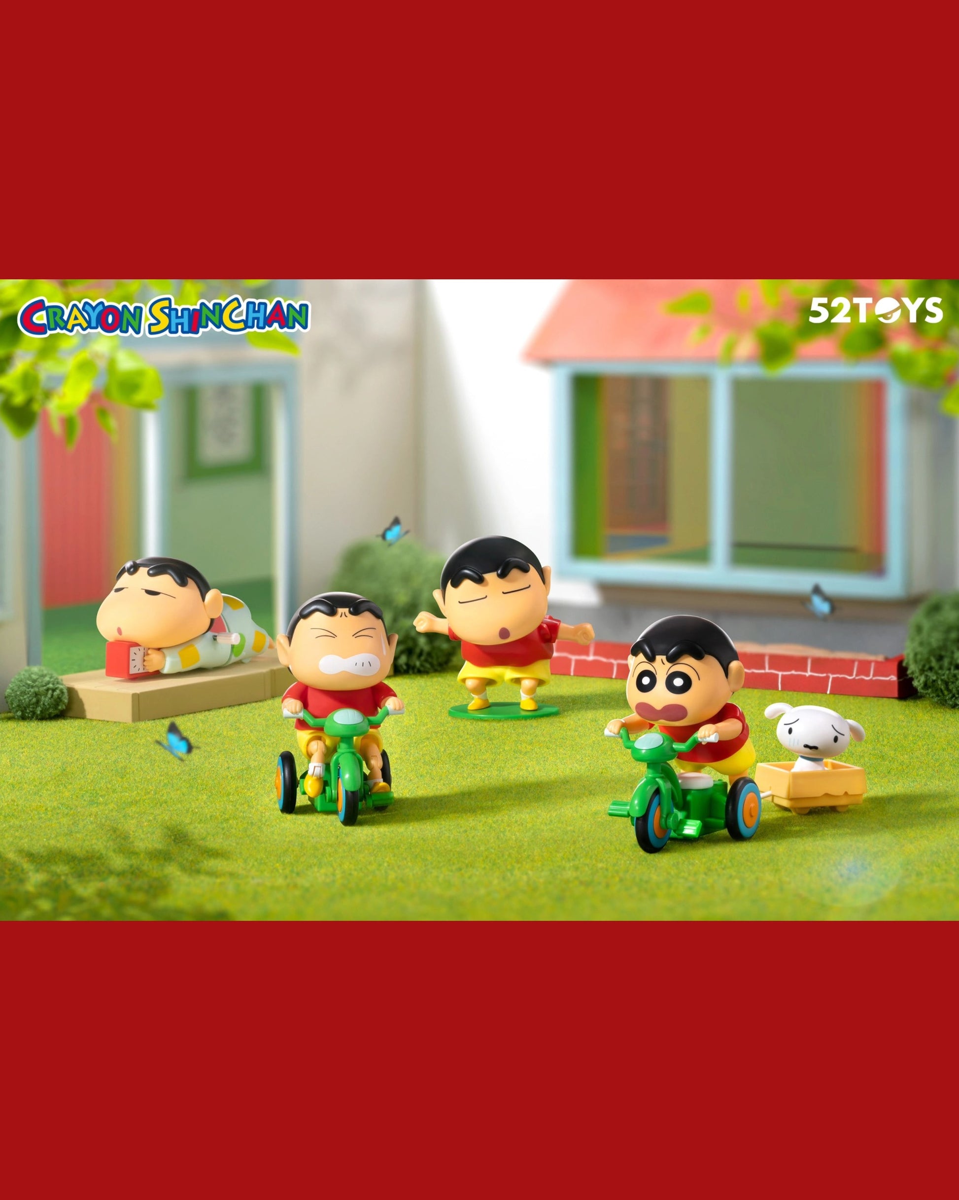 Crayon Shinchan Movable Blind Box - Mô hình Shin cậu bé bút chì có khớp cử động - 52TOYS - Hình ảnh sản phẩm