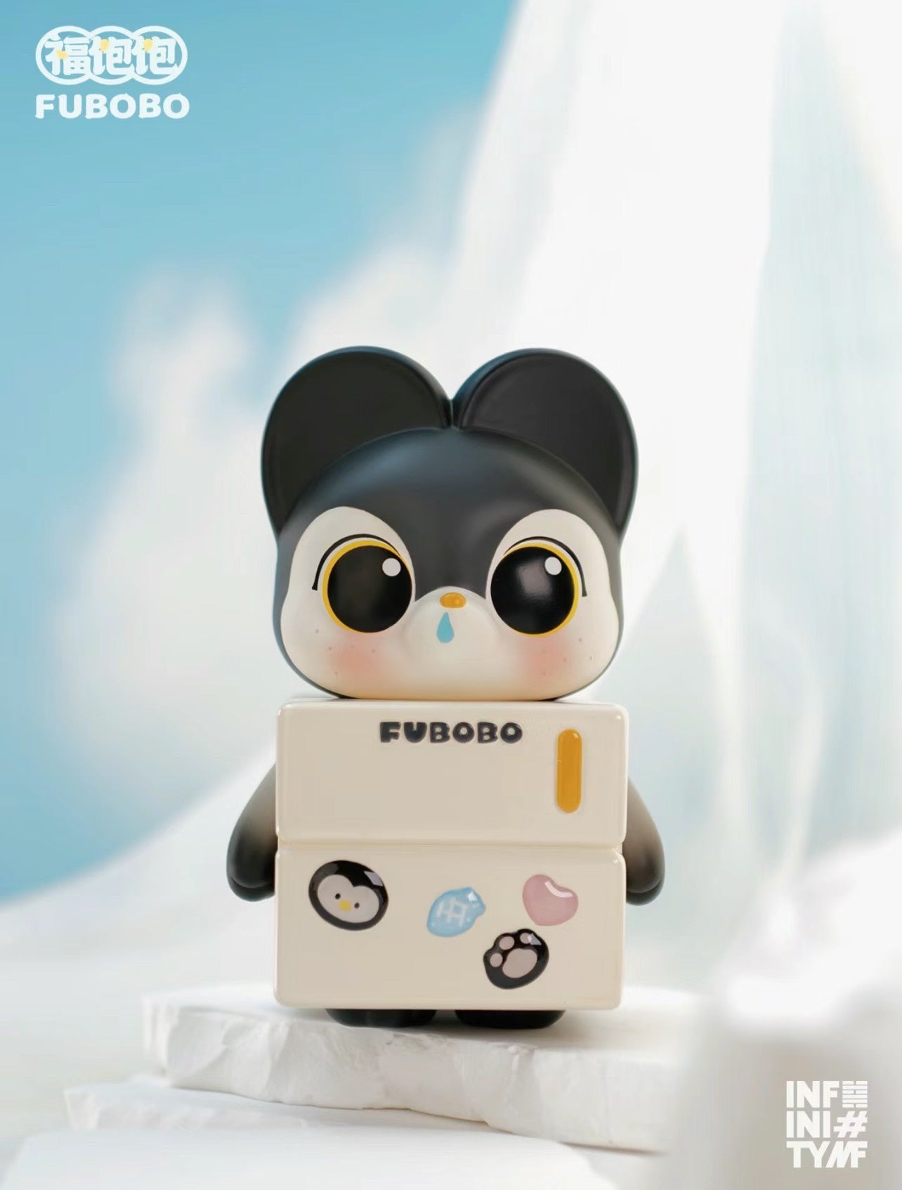 FUBOBO PENGUIN REFRIGERATOR - Mô hình Art Toy Figure Cao Cấp - YAN Studio - Hình ảnh chi tiết 2
