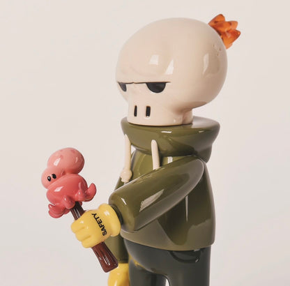 JD Wang - KUHAKU ORIGINAL Ver. - Mô Hình Art Toy Cao Cấp One Little Planet - Hình ảnh bổ sung 4