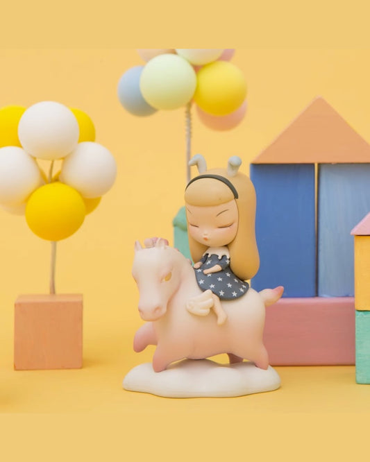 White Night Fairy - Sky Horse Paradise - Lite - Sunrise Powder | Mô hình Art Toy Chính hãng Keme Life