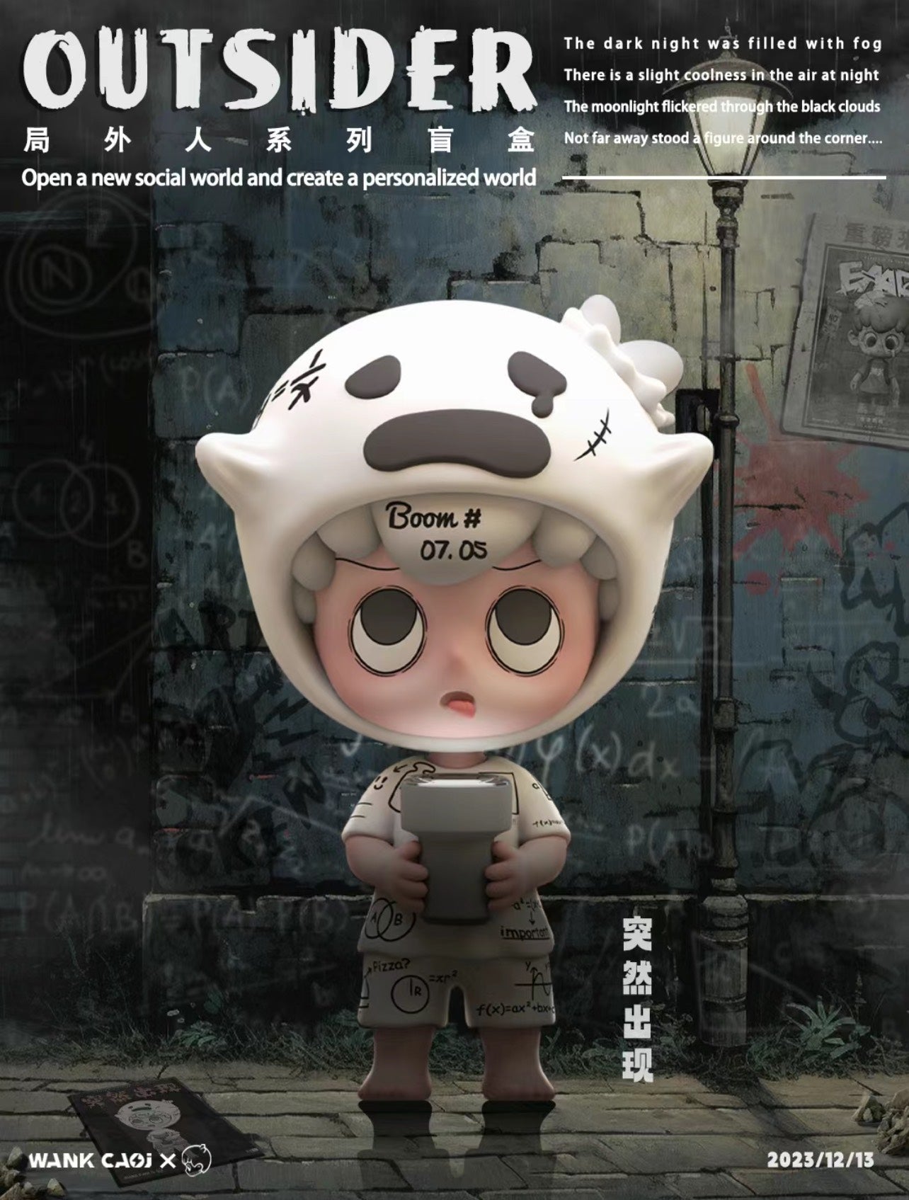 Emor- Outsider Blind Box Series - Mô Hình Art Toy Chính Hãng WAKE CAOJ