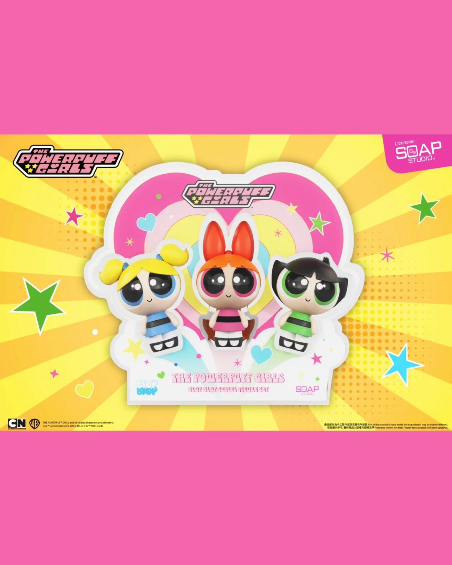 The Powerpuff Girls Blop Blop Series Figure Set - Bộ Mô Hình Figure Chính Hãng SOAP STUDIO - Hình ảnh bổ sung 5