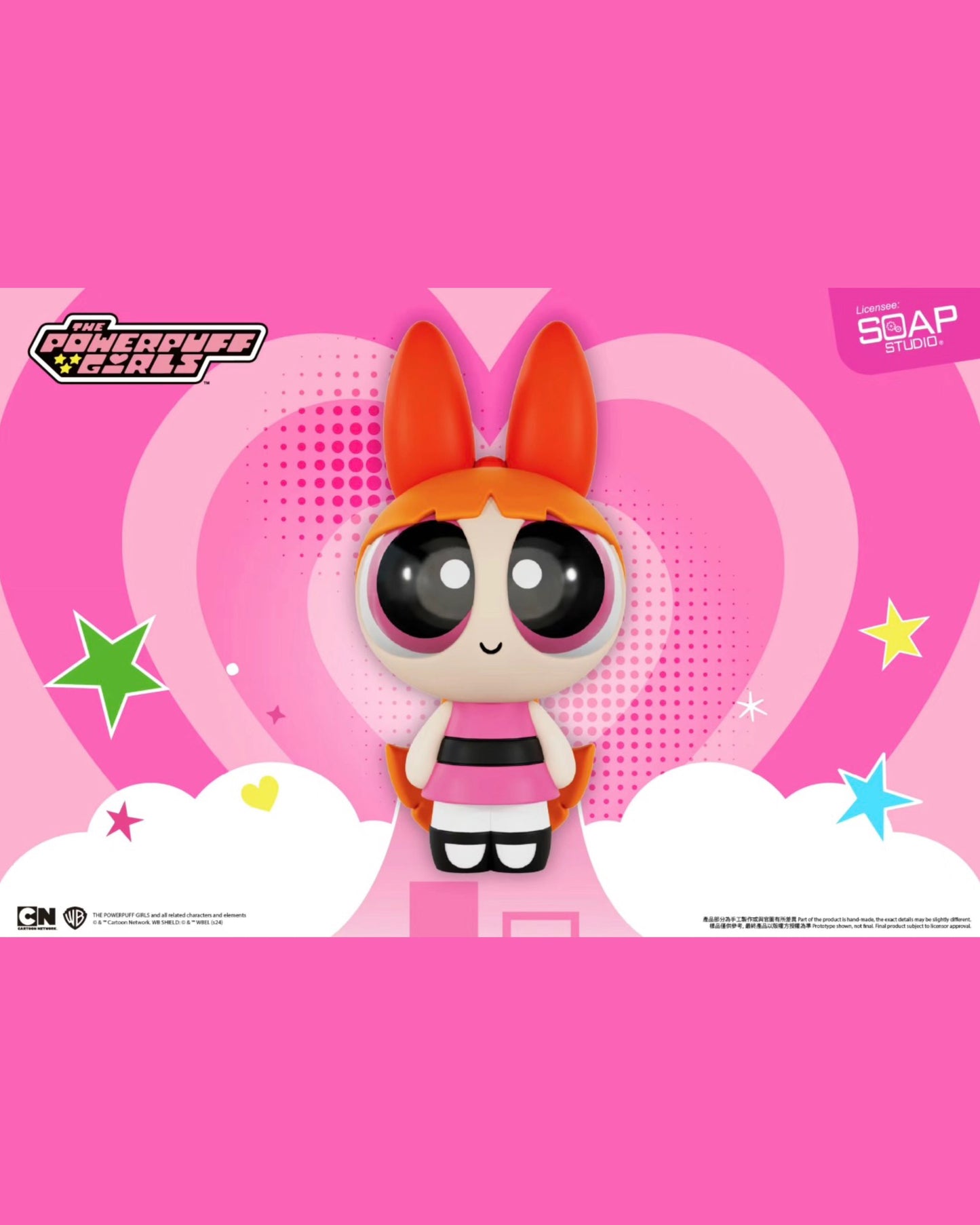 The Powerpuff Girls Blop Blop Series Figure Set - Bộ Mô Hình Figure Chính Hãng SOAP STUDIO - Hình ảnh chi tiết 2
