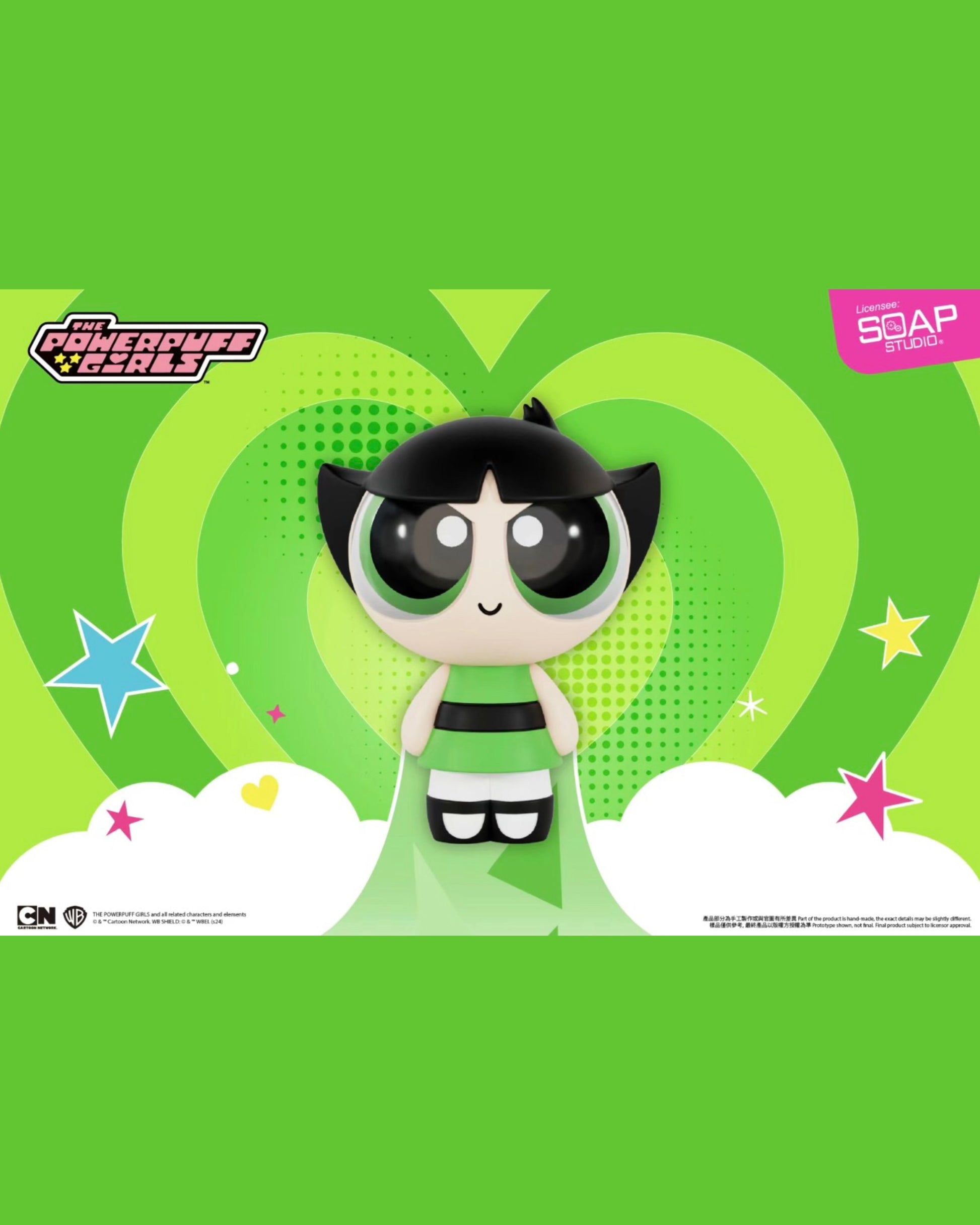 The Powerpuff Girls Blop Blop Series Figure Set - Bộ Mô Hình Figure Chính Hãng SOAP STUDIO - Góc nhìn khác 3