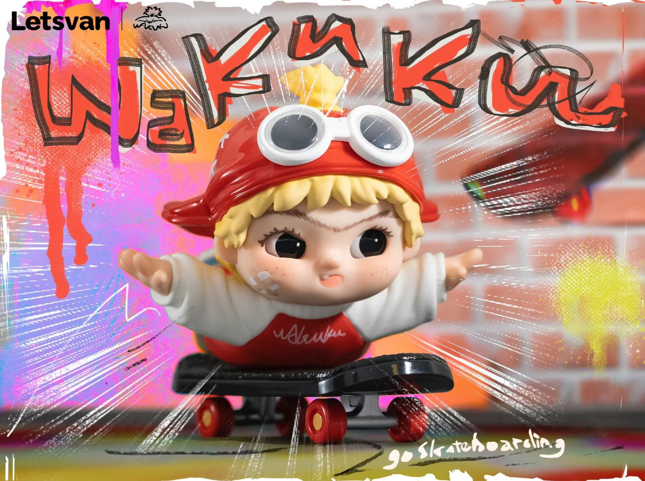 Wakuku - Back To The Childhood | Mô hình Blindbox Art Toy | Letsvan