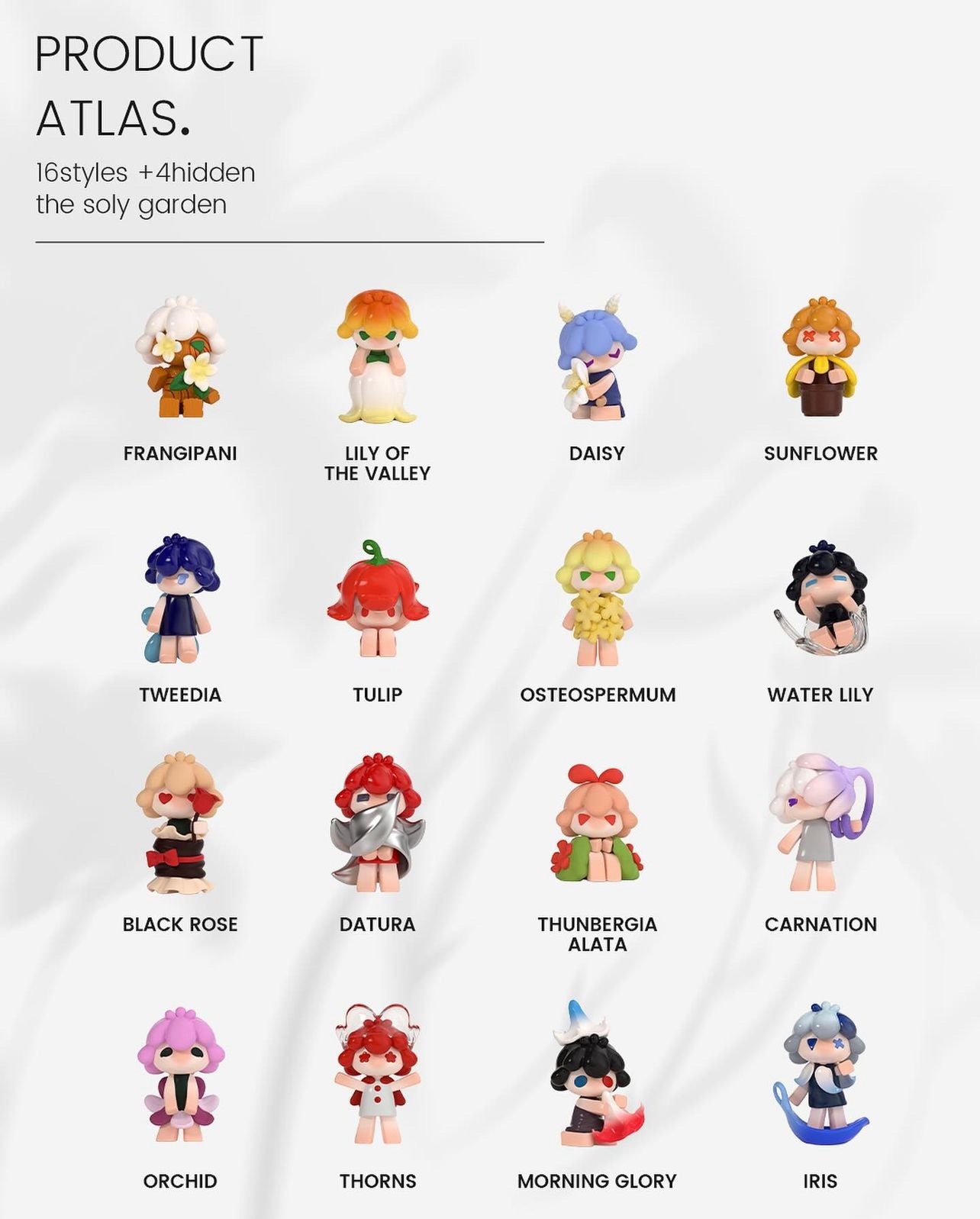 SOLY-The Soly Garden - Mô Hình Blind Box Nghệ Thuật Heyone