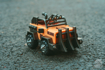 Mr.Bone JR Vehicle - Crazy Jeep - Mô Hình Xe Art Toy My Own Culture - Hình ảnh chi tiết 2