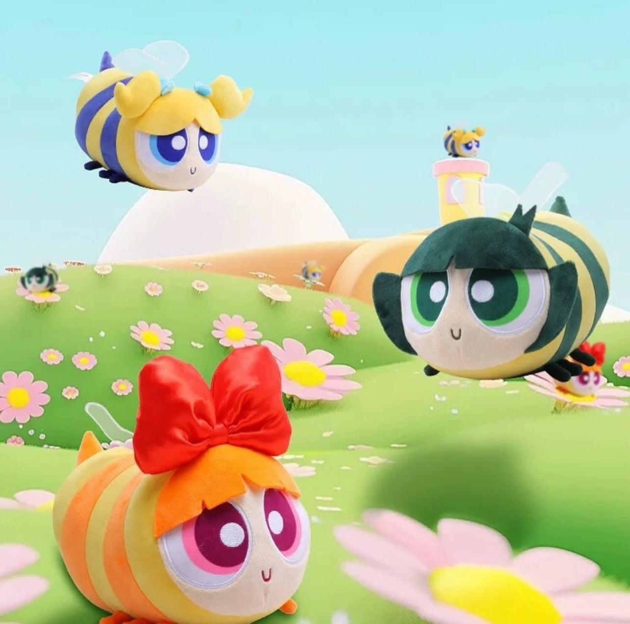 The Powerpuff Girl - Dressing Up As A Bee Gấu Bông Hóa Trang Ong HugKis - Hình ảnh sản phẩm