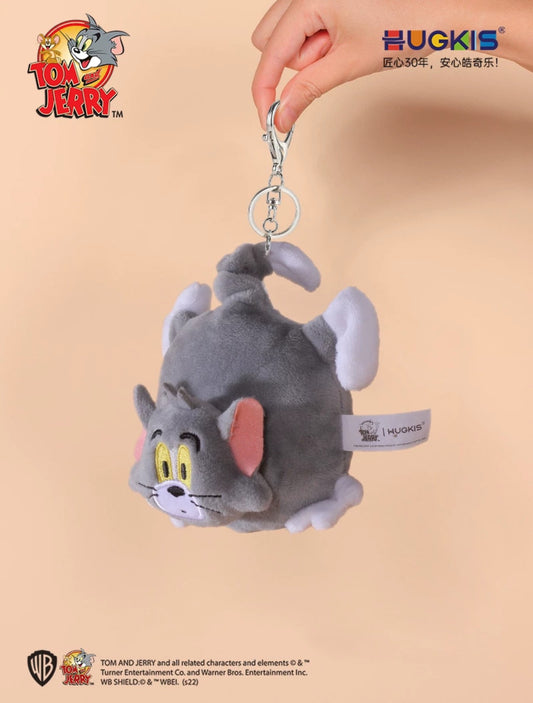 Transformed Tom Cat upside down vibrating pendant - Móc khóa bông rung rinh - HugKis