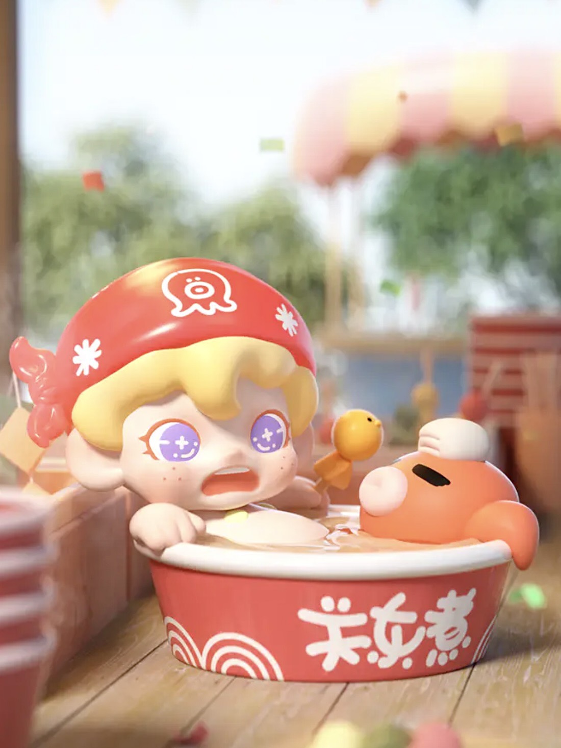 DUDOO Adorable Carnival - Mô hình Blindbox Art Toy Chính Hãng TNT Space - Hình ảnh bổ sung 5