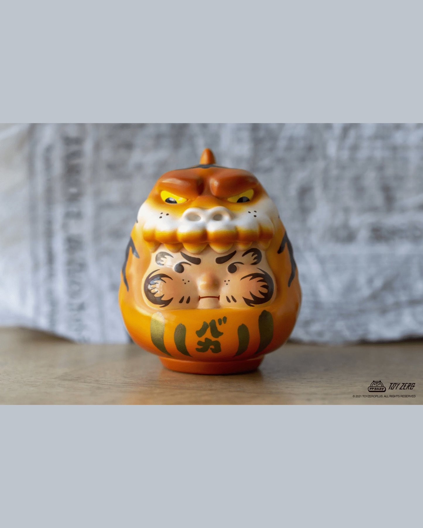 Daruma PP BABY (Tiger edition) - Mô Hình Art Toy Chính Hãng ToyZero+ - Hình ảnh sản phẩm