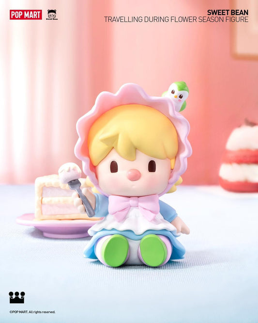 Sweet Bean Travelling During Flower Season Figure - Mô Hình Art Toy Chính Hãng Pop Mart
